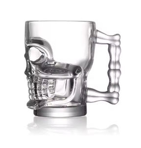 17oz 500ml Skull Head Beer Drinking Steins Mug